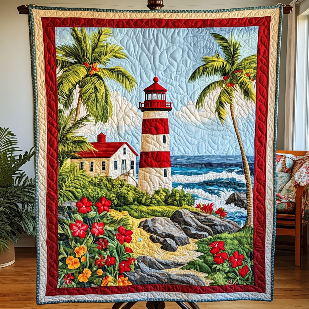 Shoreline Radiance Quilted Blanket Sofa Throw Blanket Lighthouse Gifts For Her Shoreline Radiance Quilted Blanket Sofa Throw Blanket Lighthouse Gifts For Her