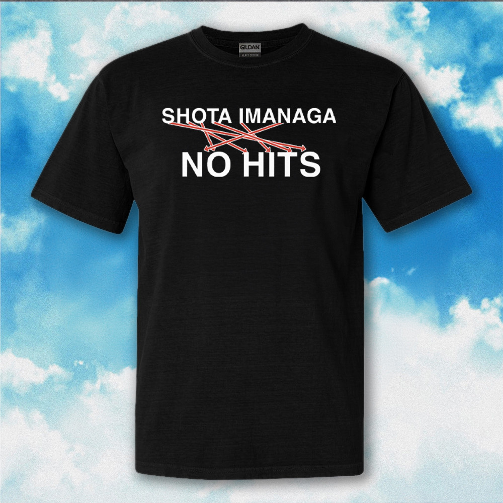 Shota Imanaga No Hits Shirt Gifts For Baseball Fan Shota Imanaga No Hits Shirt Gifts For Baseball Fan