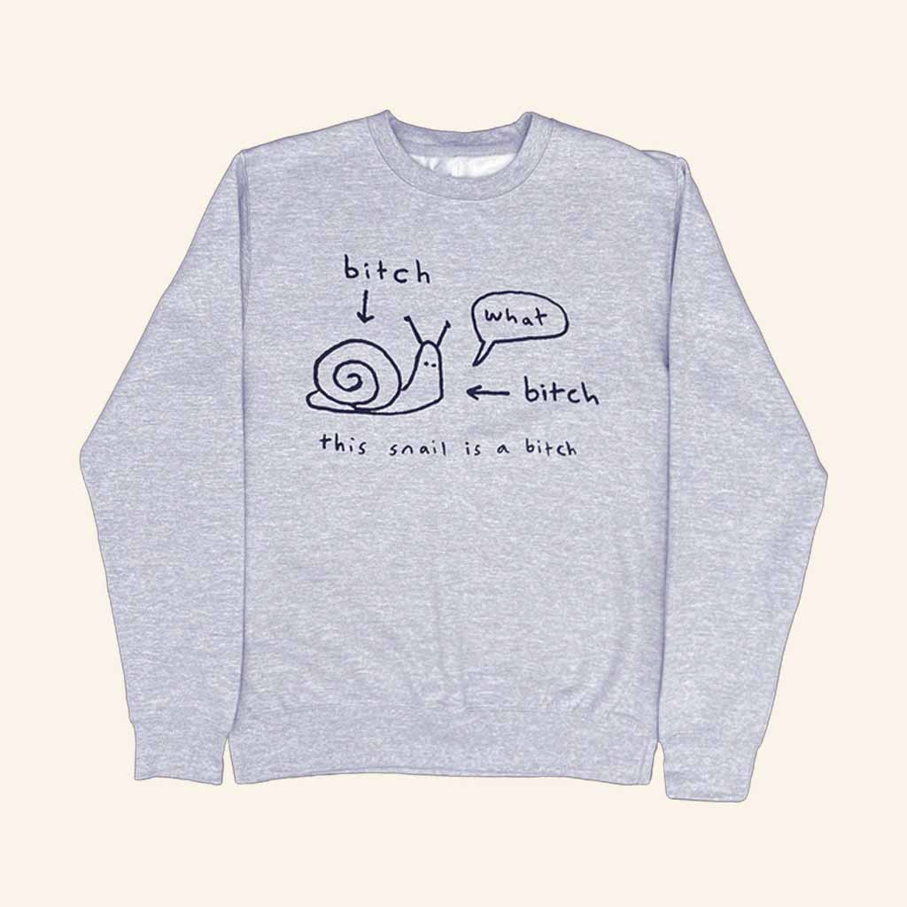 Sidney Gish Merch This Snail Is A Btch Sweatshirt Xmas Presents For Brother Sidney Gish Merch This Snail Is A Btch Sweatshirt Xmas Presents For Brother