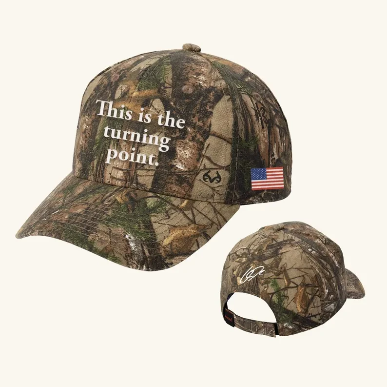 Signed Charlie Kirk Hat Camo Embroidered This Is The Turning Point Hat Freedom Merch Dad Gifts Signed Charlie Kirk Hat Camo Embroidered This Is The Turning Point Hat Freedom Merch Dad Gifts