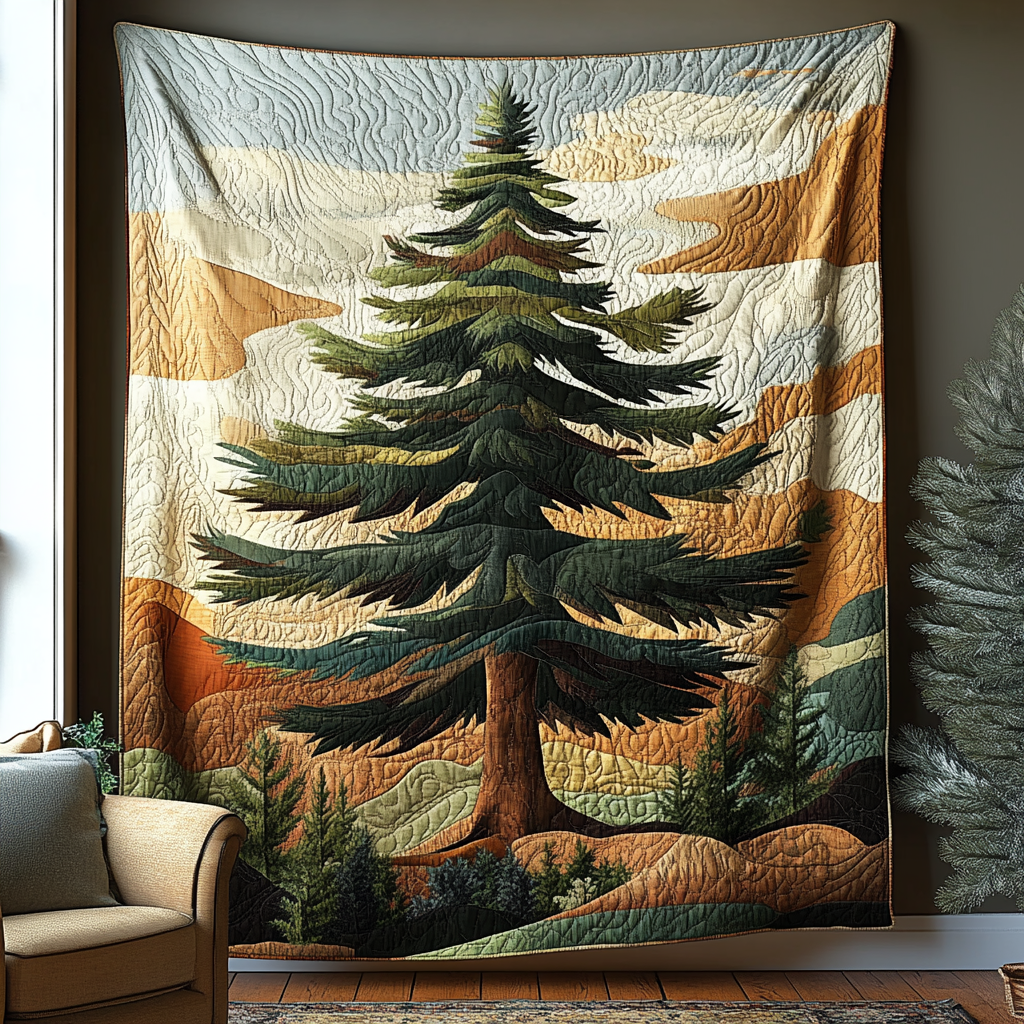 Silent Pines Quilted Blanket Sofa Throw Blanket Best Gift Ideas For Teens