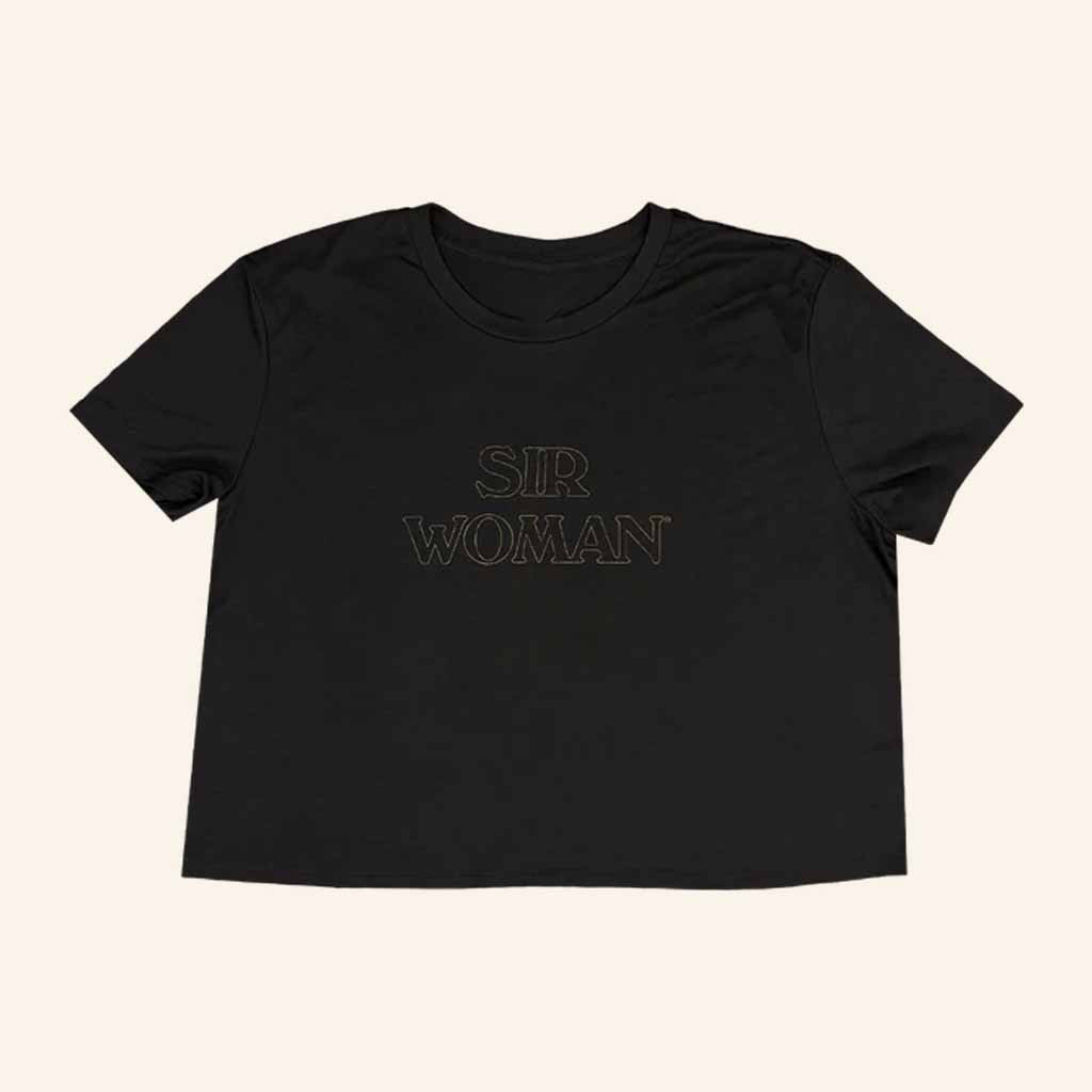 Sir Woman Merch Sir Woman Outline Crop Top Great Christmas Gifts For Girlfriend Sir Woman Merch Sir Woman Outline Crop Top Great Christmas Gifts For Girlfriend