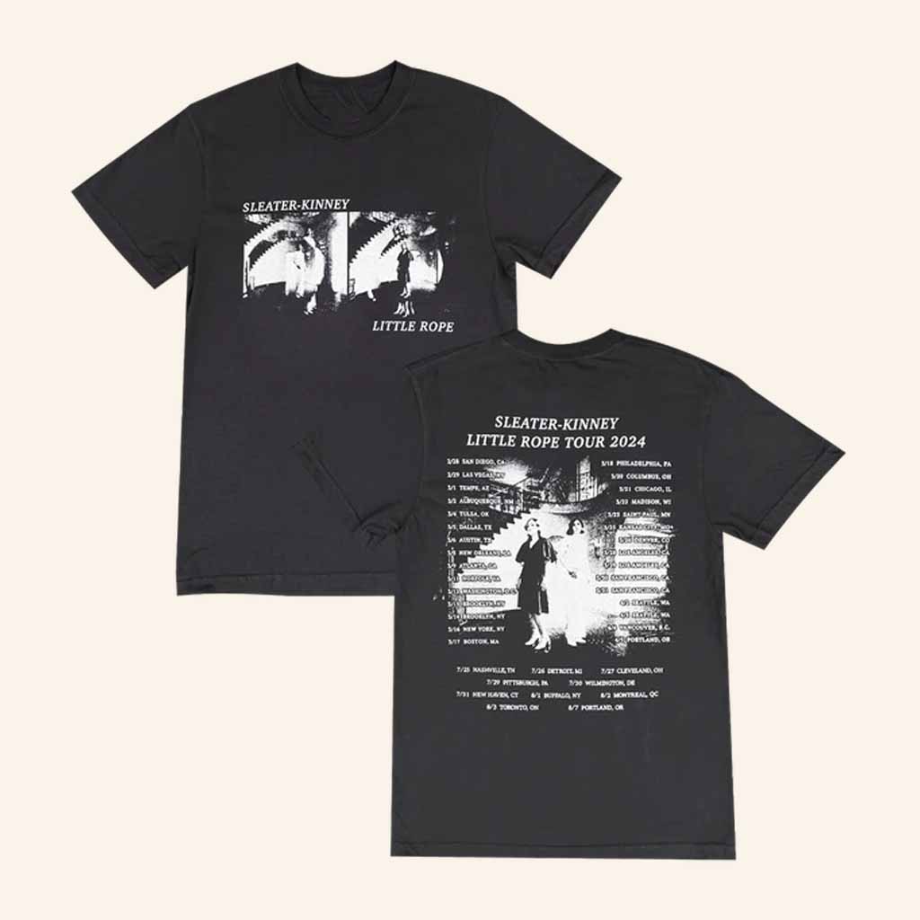 Sleater Kinney Merch Little Rope Tour 2024 T-Shirt Cool Gifts For Music Lovers Sleater Kinney Merch Little Rope Tour 2024 T-Shirt Cool Gifts For Music Lovers