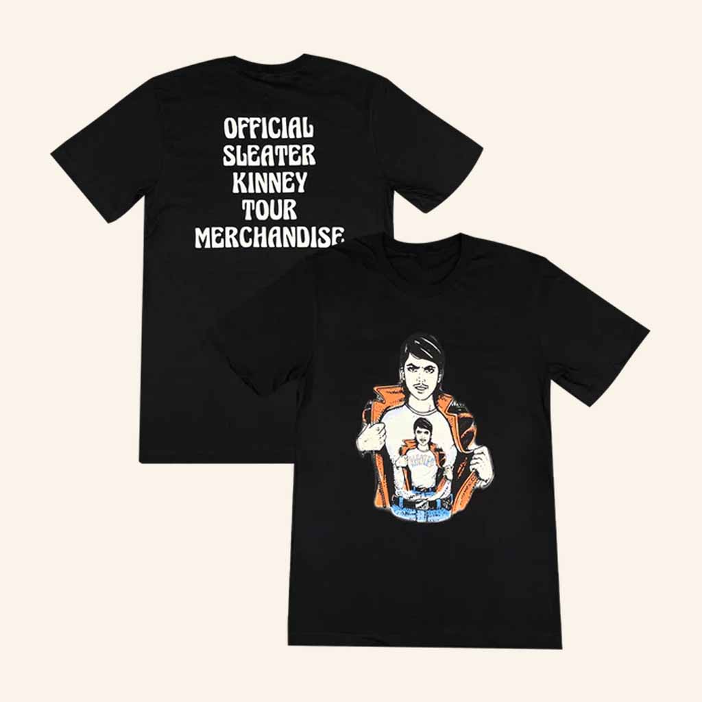 Sleater Kinney Merch Macho Black T-Shirt Unique Gifts For Rock Music Lovers Sleater Kinney Merch Macho Black T-Shirt Unique Gifts For Rock Music Lovers