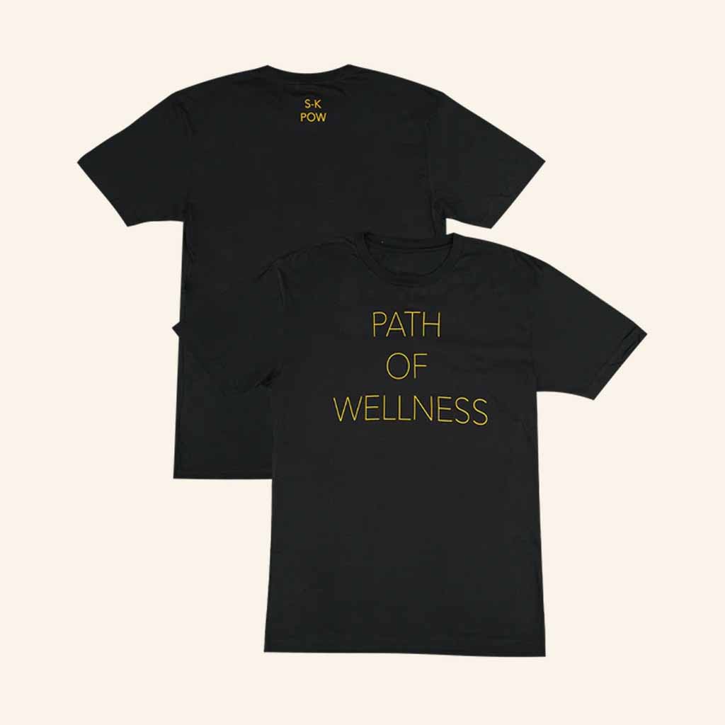 Sleater Kinney Merch Path Of Wellness Black T-Shirt Music Lover Gift Ideas For Him Sleater Kinney Merch Path Of Wellness Black T-Shirt Music Lover Gift Ideas For Him