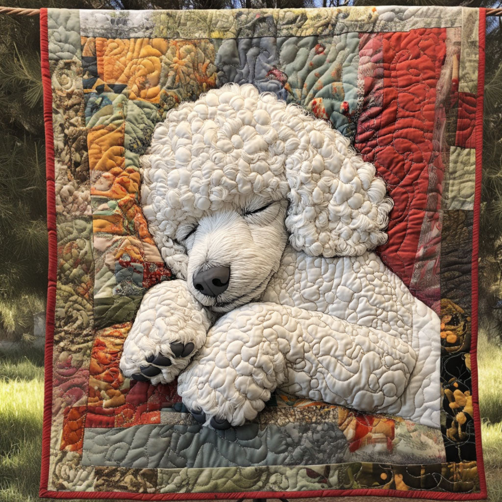 Sleeping Beauty Quilted Blanket Cute Throw Blanket Poodle Related Gifts Sleeping Beauty Quilted Blanket Cute Throw Blanket Poodle Related Gifts