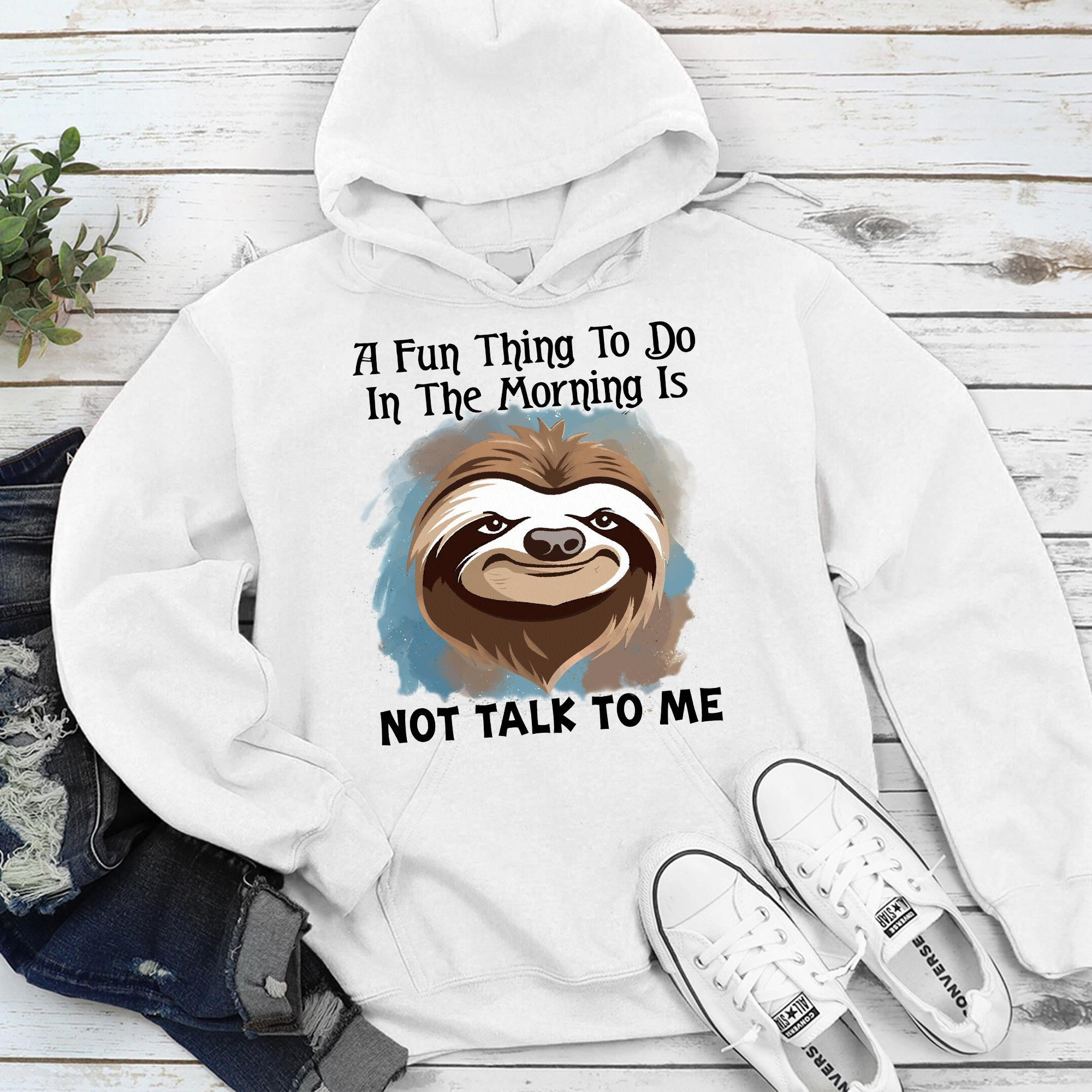 Sloth A Fun Thing To Do In The Morning Shirt Funny Sayings Sloth T-Shirt Gifts Sloth A Fun Thing To Do In The Morning Shirt Funny Sayings Sloth T-Shirt Gifts