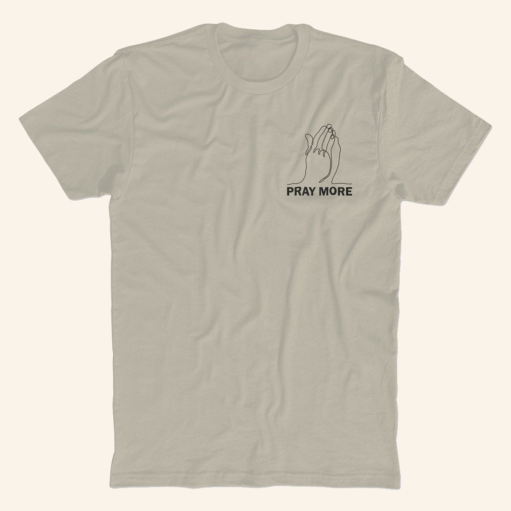 Smile More Merch Pray More T-Shirt Birthday Gift Ideas For Friends