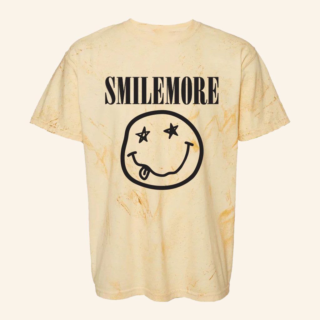 Smile More Merch Smells Like Smile More T-Shirt Best Birthday Gift For Daughter