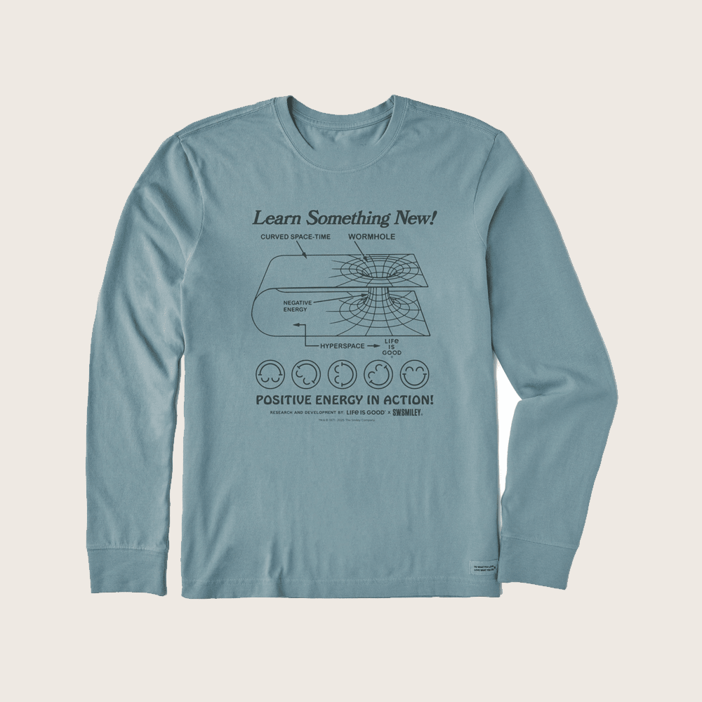 Smiley World Merch Learn Something New Long Sleeve Shirt Best Christmas Gifts For Men Smiley World Merch Learn Something New Long Sleeve Shirt Best Christmas Gifts For Men