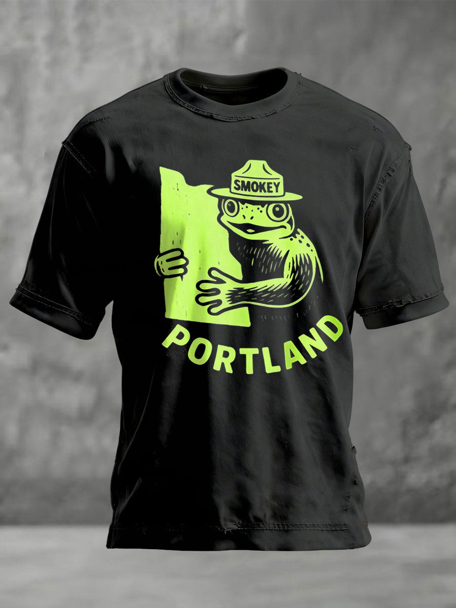 Smokey Portland Frog Shirt Portland Frog Against ICE Shirt Gifts For Supporters Smokey Portland Frog Shirt Portland Frog Against ICE Shirt Gifts For Supporters