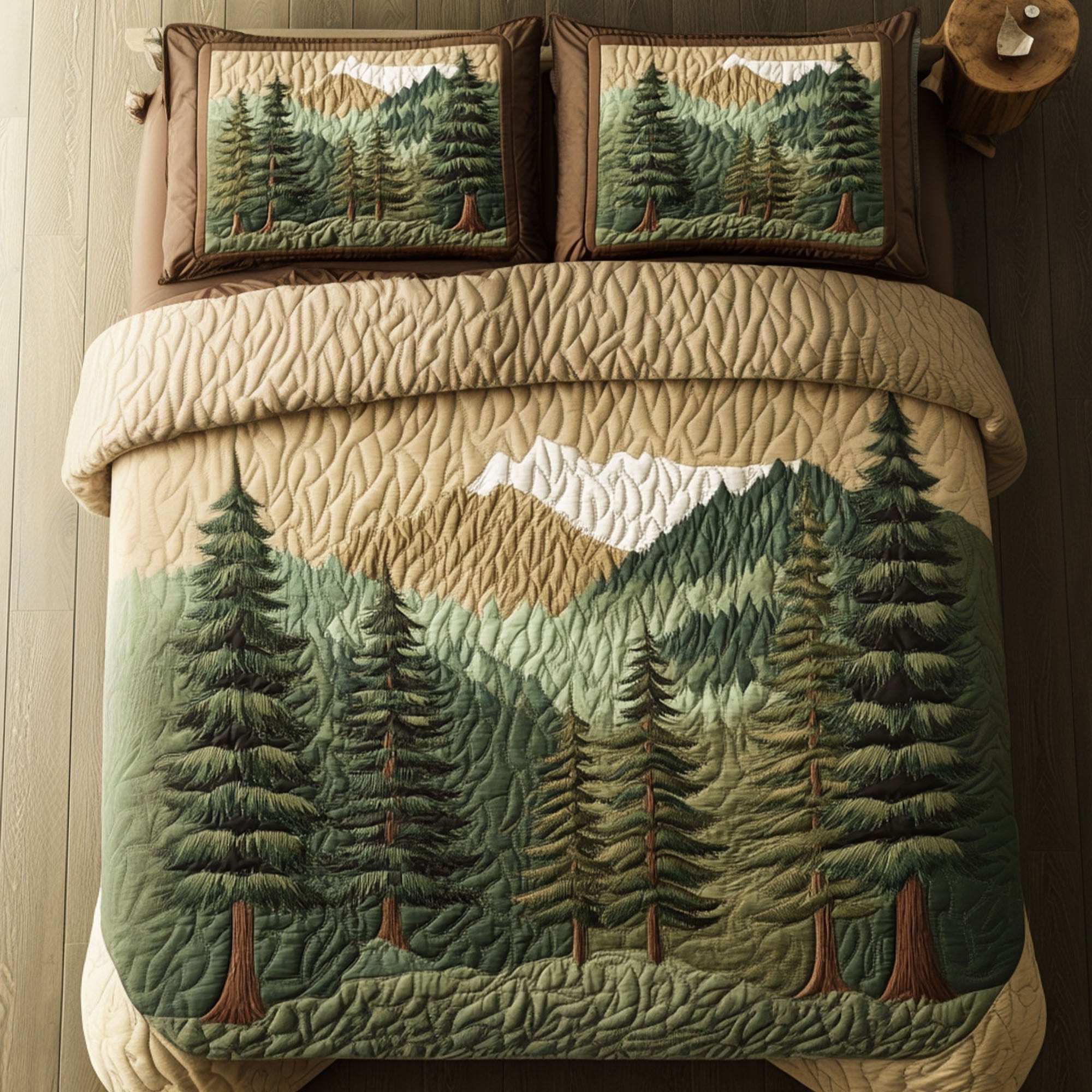 Smoky Summits Quilted Bedding Set Duvet Cover Bed Sheet Set Christmas Gift Ideas For Girlfriend Smoky Summits Quilted Bedding Set Duvet Cover Bed Sheet Set Christmas Gift Ideas For Girlfriend