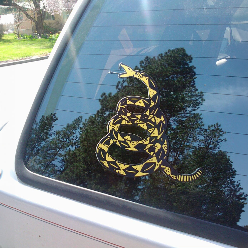 Snake Don't Tread On Me Car Stickers 2nd Amendment Car Decal Gadsden Flag Merchandise Snake Don't Tread On Me Car Stickers 2nd Amendment Car Decal Gadsden Flag Merchandise