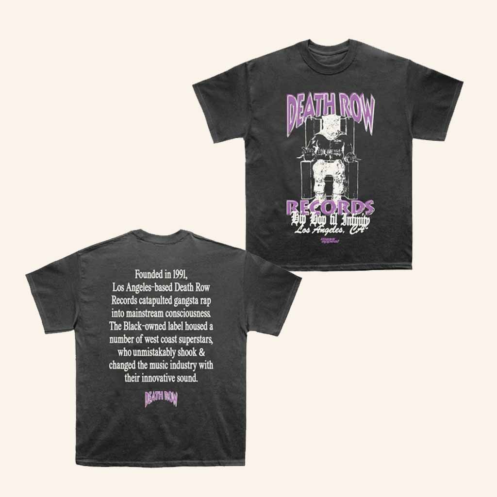 Snooper Market Merch Death Row Records X Mass Appeal Hip Hop Till Infinity T-Shirt Snooper Market Merch Death Row Records X Mass Appeal Hip Hop Till Infinity T-Shirt