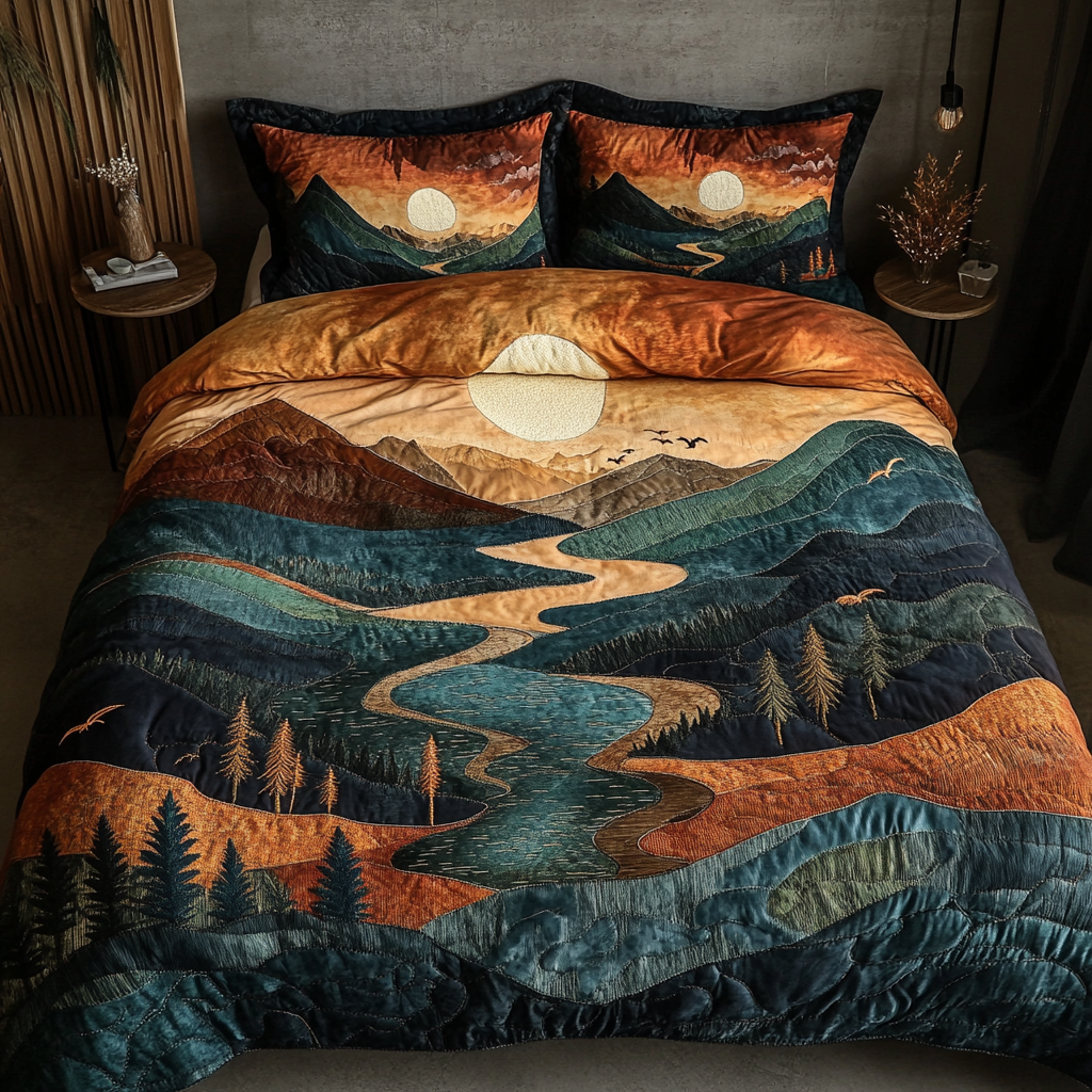 Solar Pines Quilted Bedding Set Duvet Cover Bedspread Brother In Law Christmas Ideas Solar Pines Quilted Bedding Set Duvet Cover Bedspread Brother In Law Christmas Ideas