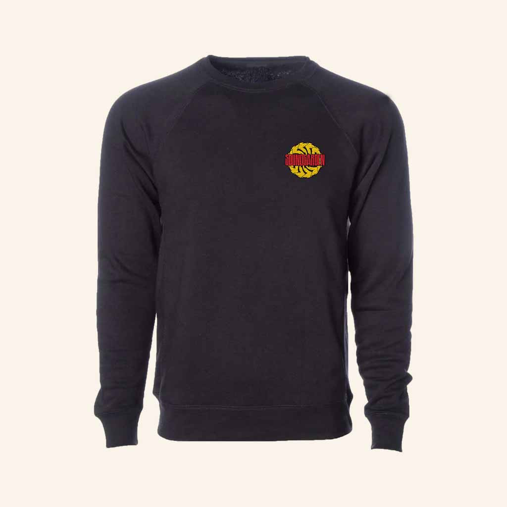 Soundgarden Merch Soundgarden Logo Black Sweatshirt Best Gifts For Music Lovers