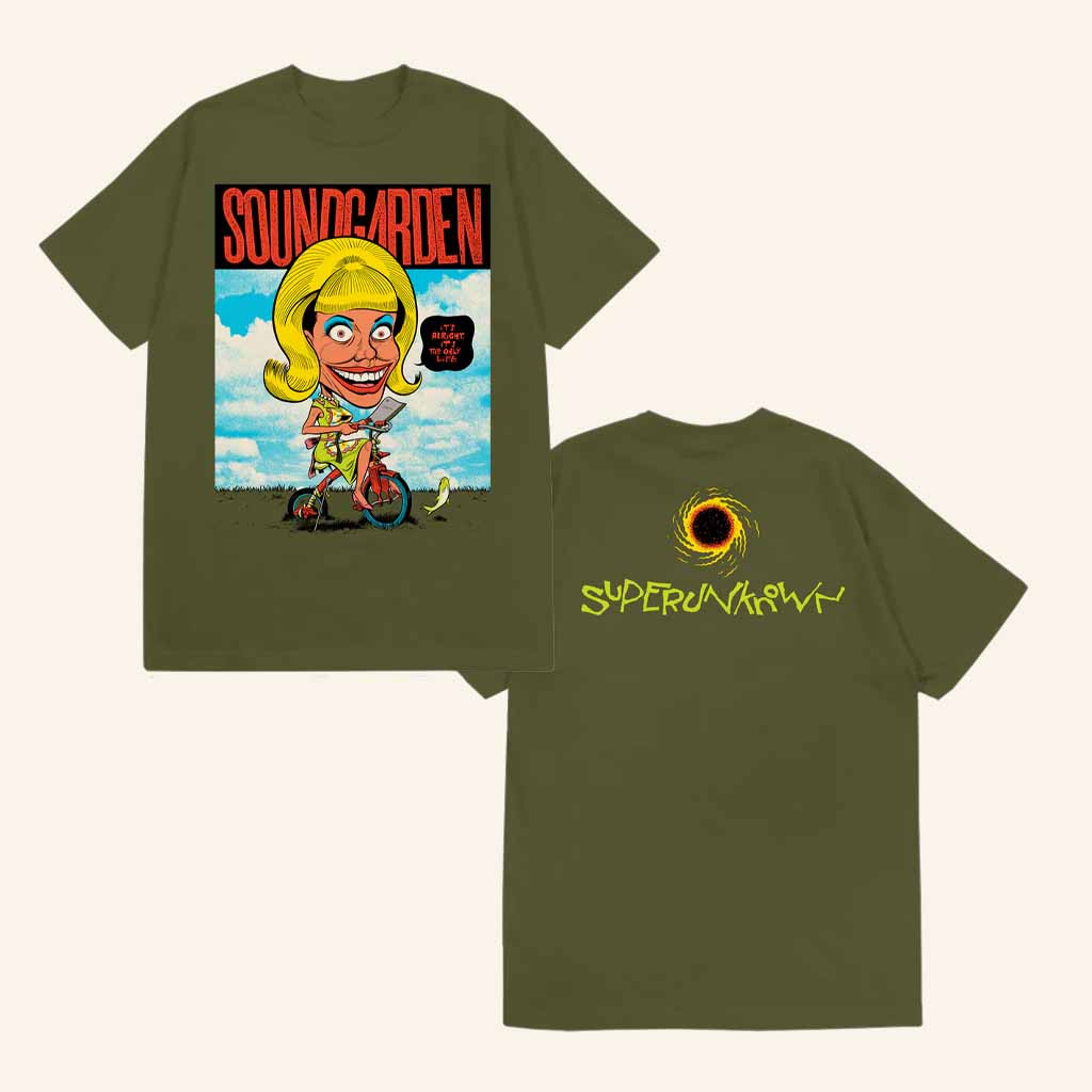 Soundgarden Merch Superunknown Graphic T-Shirt Cool Gifts For Music Lovers Soundgarden Merch Superunknown Graphic T-Shirt Cool Gifts For Music Lovers
