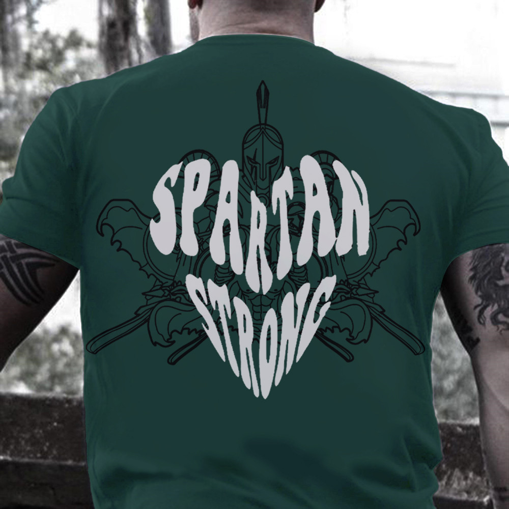 Spartan Strong T-Shirt Msu Strong Shirt Michigan State Apparel Spartan Strong T-Shirt Msu Strong Shirt Michigan State Apparel