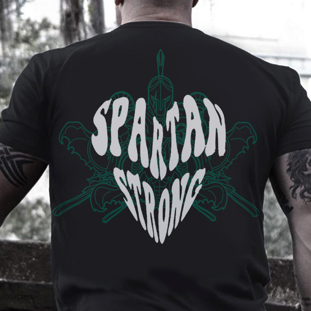 Spartan Strong T-Shirt Msu Strong Shirt Michigan State Apparel Spartan Strong T-Shirt Msu Strong Shirt Michigan State Apparel