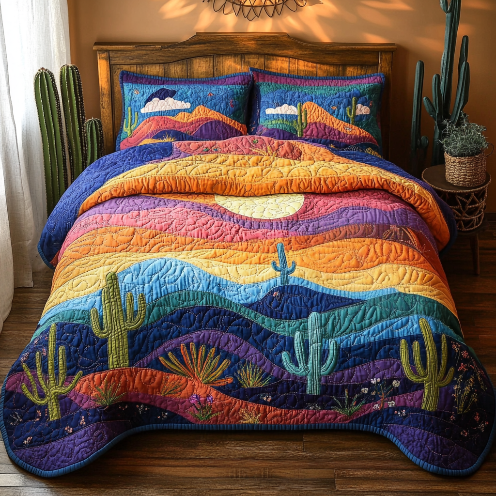 Spiky Chic Quilted Bedding Set Duvet Cover Bedspread Cute Cactus Gifts Spiky Chic Quilted Bedding Set Duvet Cover Bedspread Cute Cactus Gifts