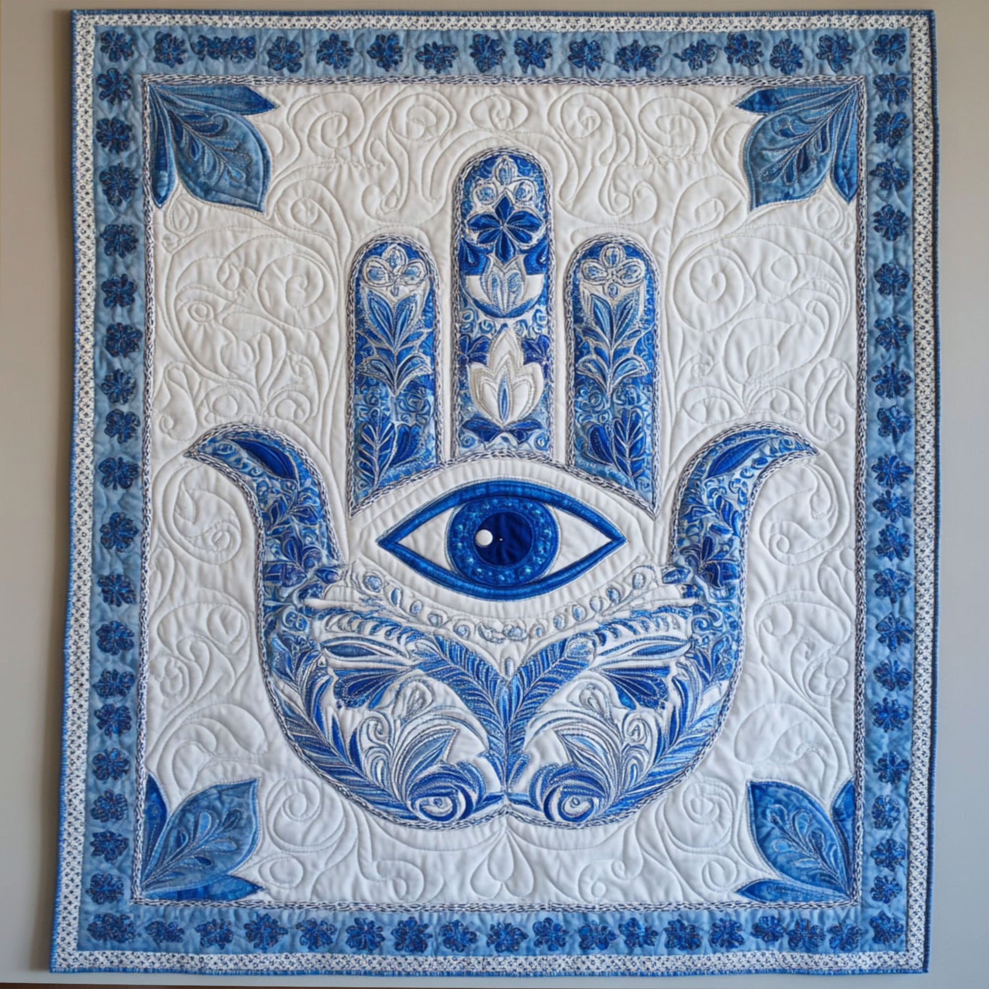 Spirit of Peace Quilted Blanket Sofa Throw Blanket Hamsa Hand Lotus Mandala Gifts Spirit of Peace Quilted Blanket Sofa Throw Blanket Hamsa Hand Lotus Mandala Gifts