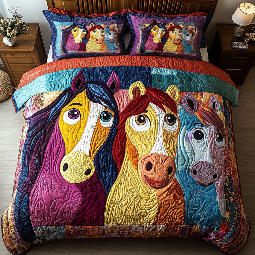 Stable Shenanigans Quilted Bedding Set Duvet Cover Bed Sheet Set Gifts For New Horse Owners Stable Shenanigans Quilted Bedding Set Duvet Cover Bed Sheet Set Gifts For New Horse Owners