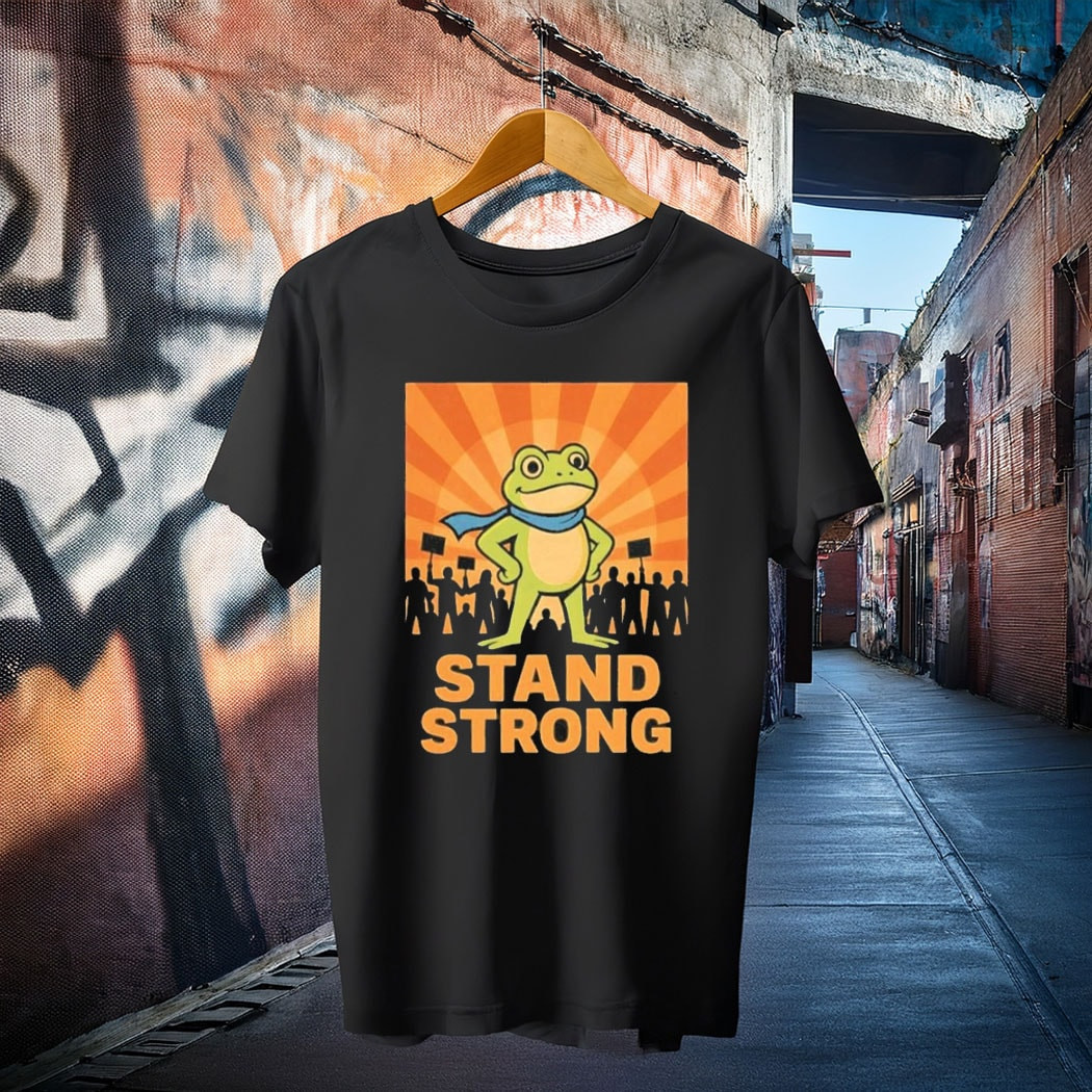 Stand Strong Frog Portland Shirt Portland Frog Against ICE Merch Stand Strong Frog Portland Shirt Portland Frog Against ICE Merch