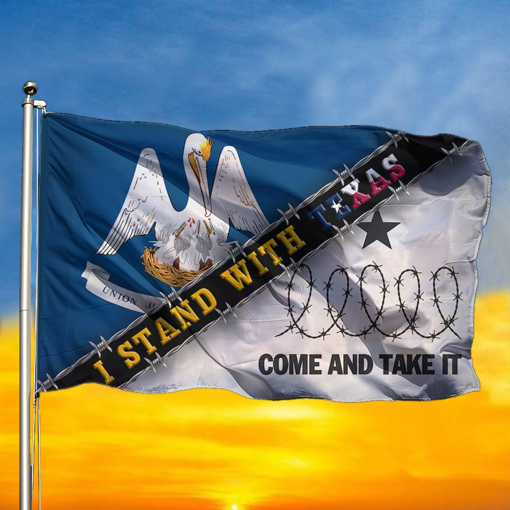 Stand With Texas FlagCome And Take It Razor Wire Flag Texas Flag Stand With Texas FlagCome And Take It Razor Wire Flag Texas Flag