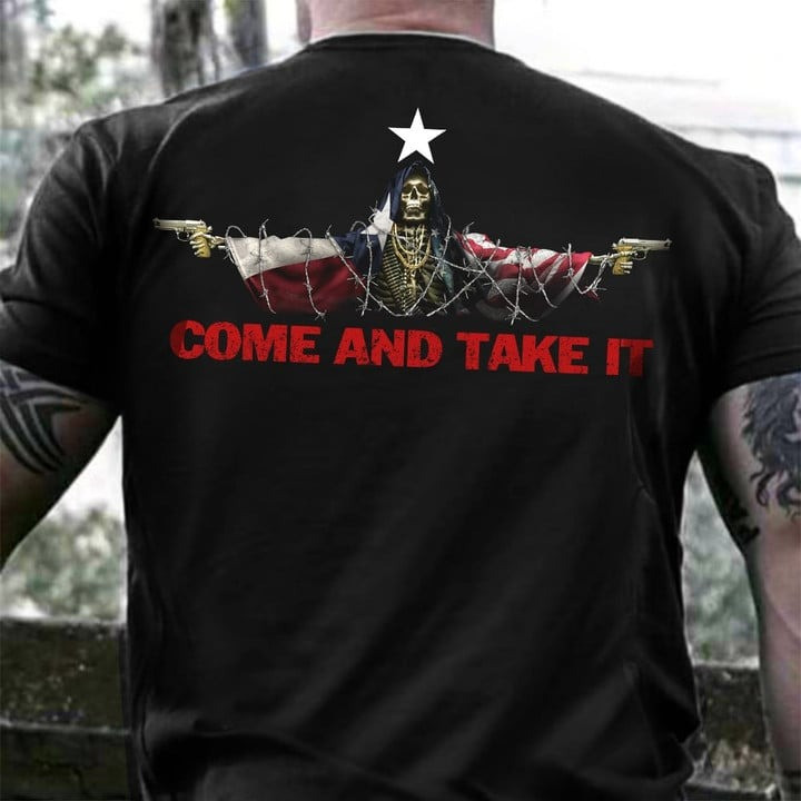 Stand With Texas Shirt Texas Razor Wire T-Shirt Texan And American Flag Skull With Gun Stand With Texas Shirt Texas Razor Wire T-Shirt Texan And American Flag Skull With Gun