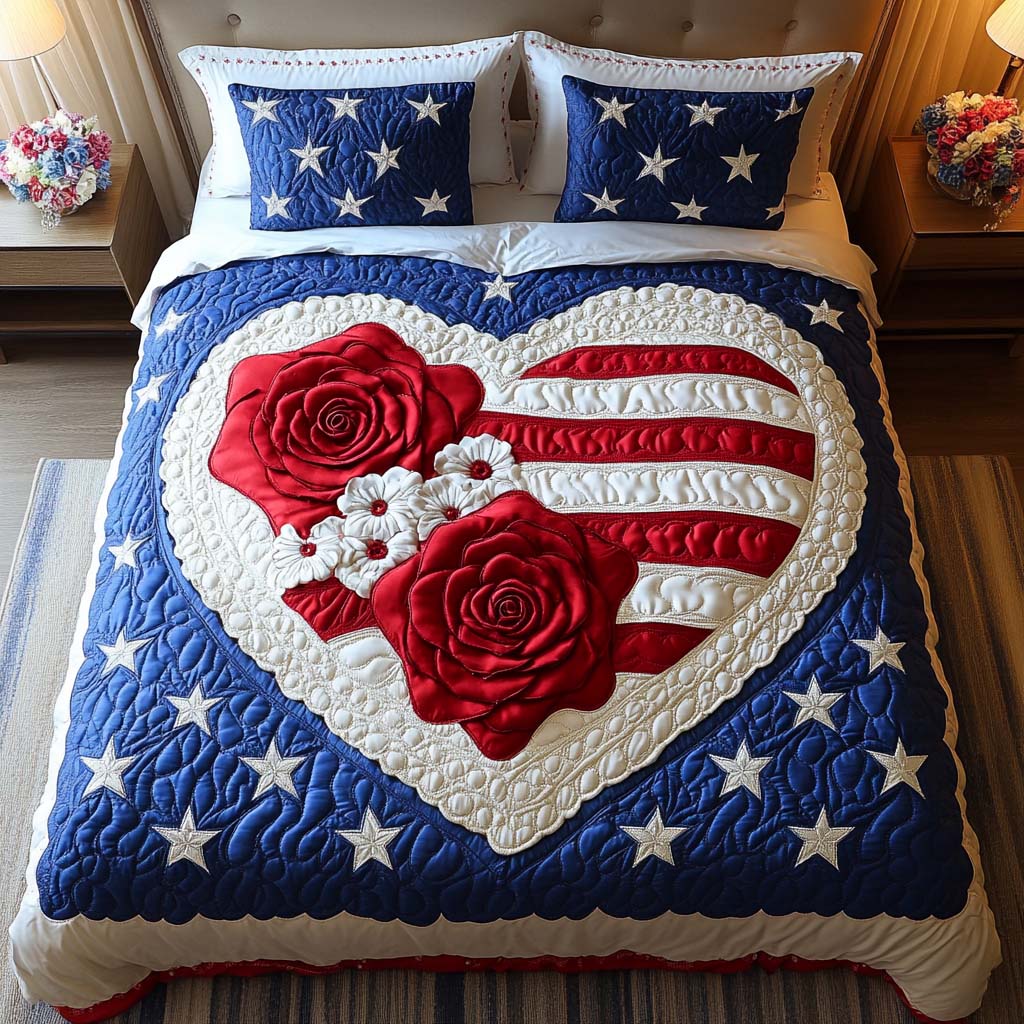 Starry Embrace Quilted Bedding Set Duvet Cover Bedspreads Patriotic Gifts For Dad Starry Embrace Quilted Bedding Set Duvet Cover Bedspreads Patriotic Gifts For Dad