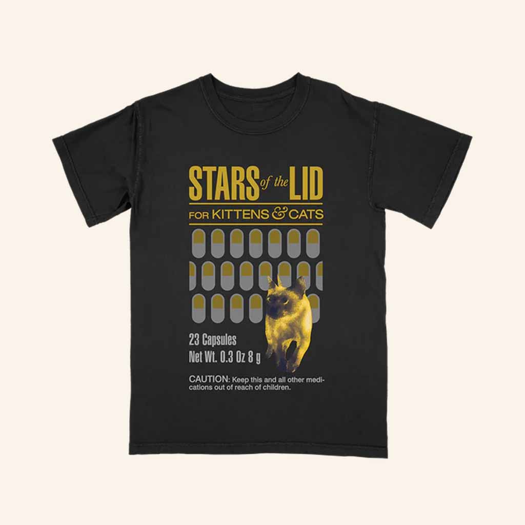 Stars Of The Lid Merch For Kittens And Cats Black T-Shirt Best Gift For Cat Lovers Stars Of The Lid Merch For Kittens And Cats Black T-Shirt Best Gift For Cat Lovers