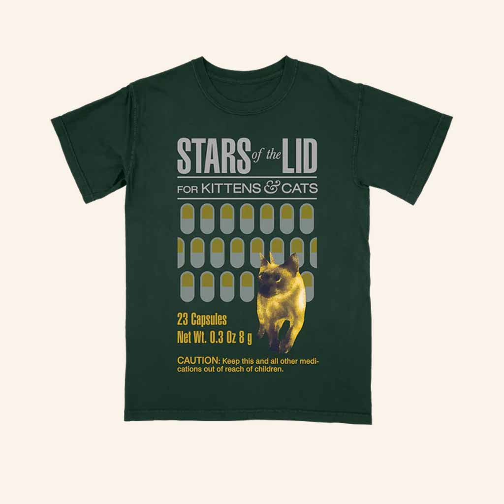 Stars Of The Lid Merch For Kittens And Cats Black T-Shirt Christmas Gift For Cat Lovers Stars Of The Lid Merch For Kittens And Cats Black T-Shirt Christmas Gift For Cat Lovers