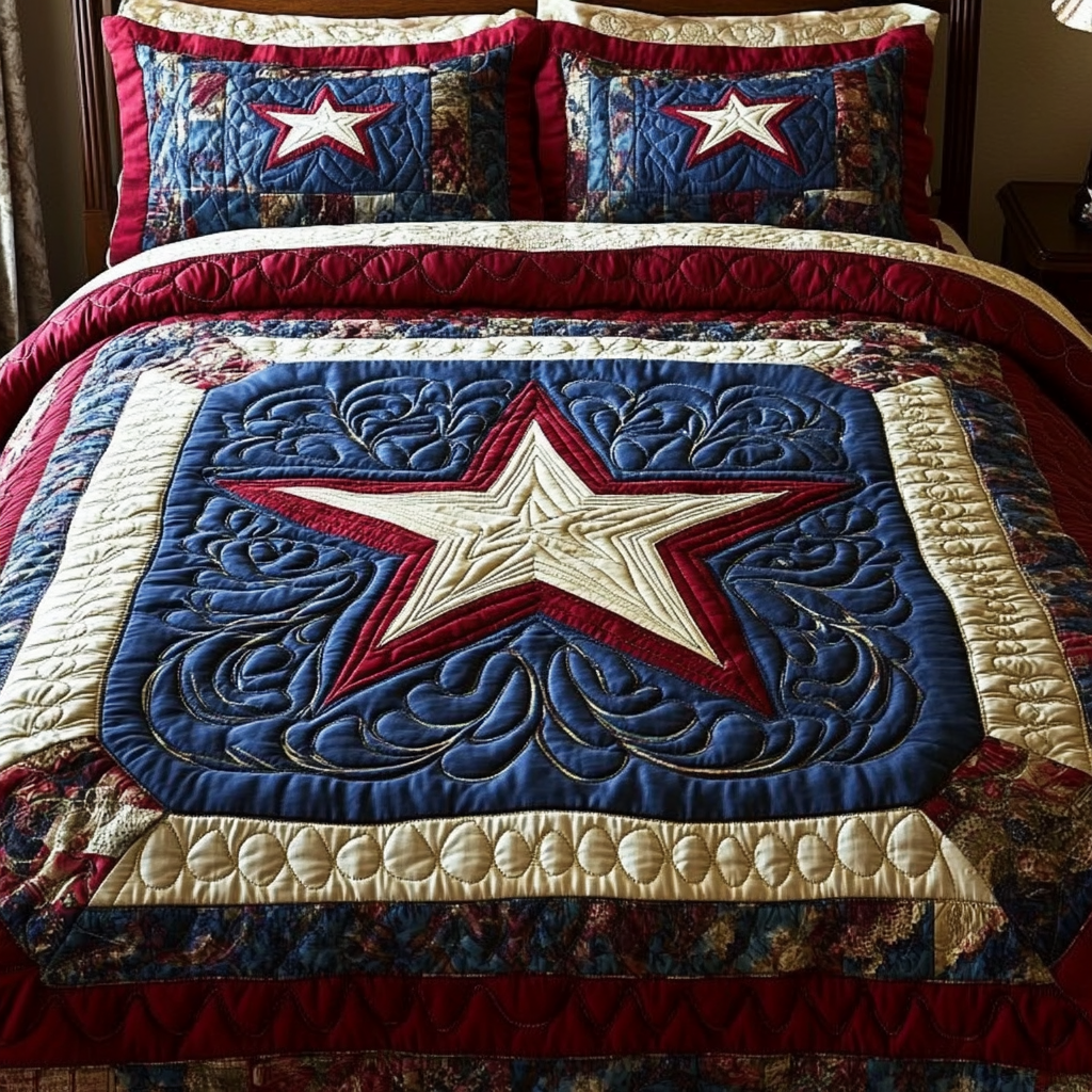 Starstruck Quilted Bedding Set Duvet Cover Bedspread Texas Gifts For Him Starstruck Quilted Bedding Set Duvet Cover Bedspread Texas Gifts For Him