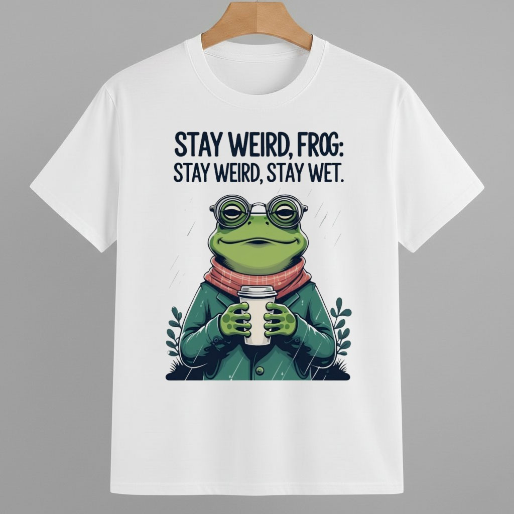 Stay Weird, Frog Stay Weird, Stay Wet Portland Frog Protest Shirt Pro Democracy Frog Merch Stay Weird, Frog Stay Weird, Stay Wet Portland Frog Protest Shirt Pro Democracy Frog Merch
