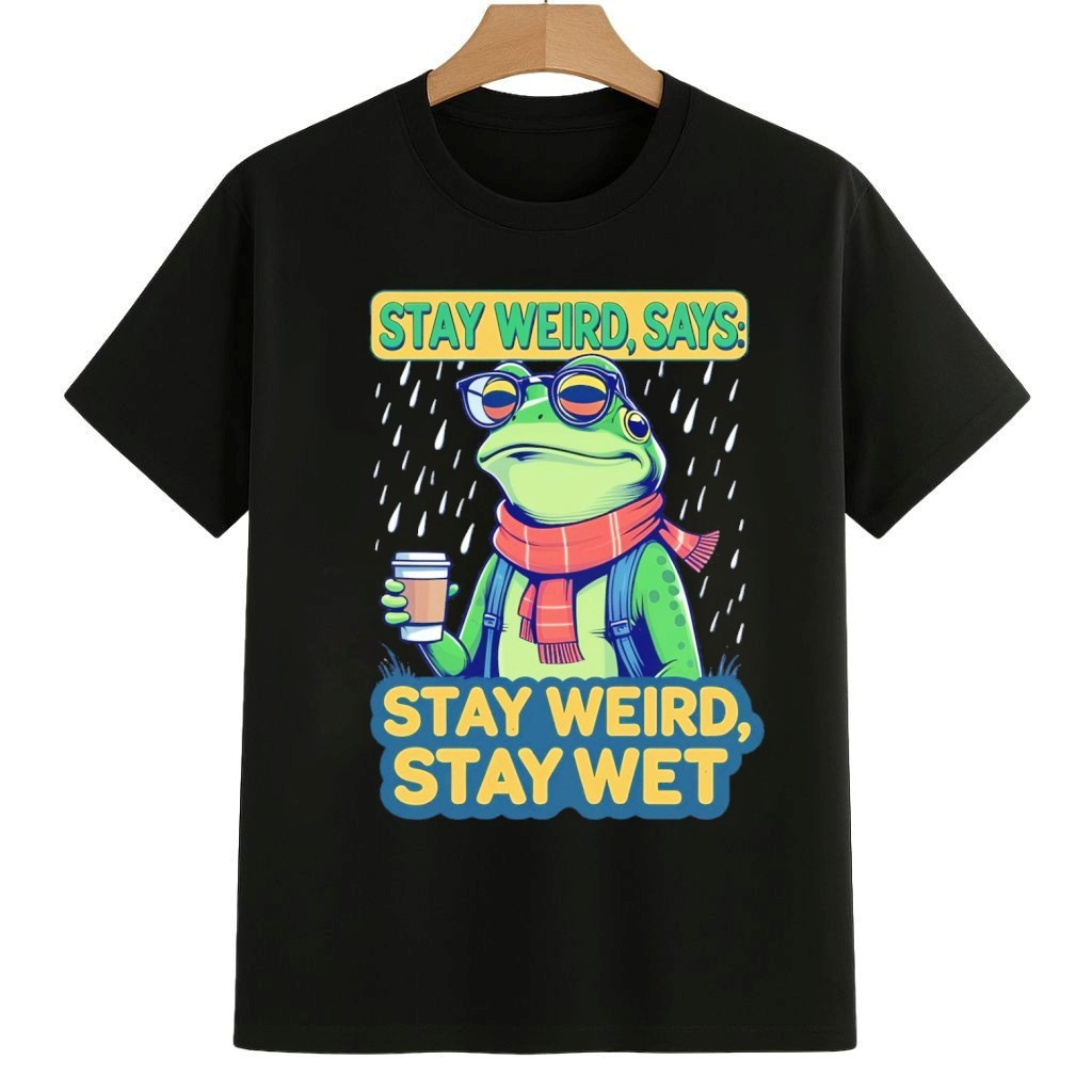 Stay Weird, Says Stay Weird, Stay Wet Portland Frog Protest Shirt Anti ICE Frog Merch Stay Weird, Says Stay Weird, Stay Wet Portland Frog Protest Shirt Anti ICE Frog Merch