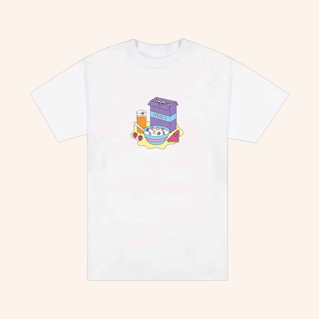 Staycoolnyc Merch Cereal White T-Shirt Cute Christmas Gifts For Sister Staycoolnyc Merch Cereal White T-Shirt Cute Christmas Gifts For Sister