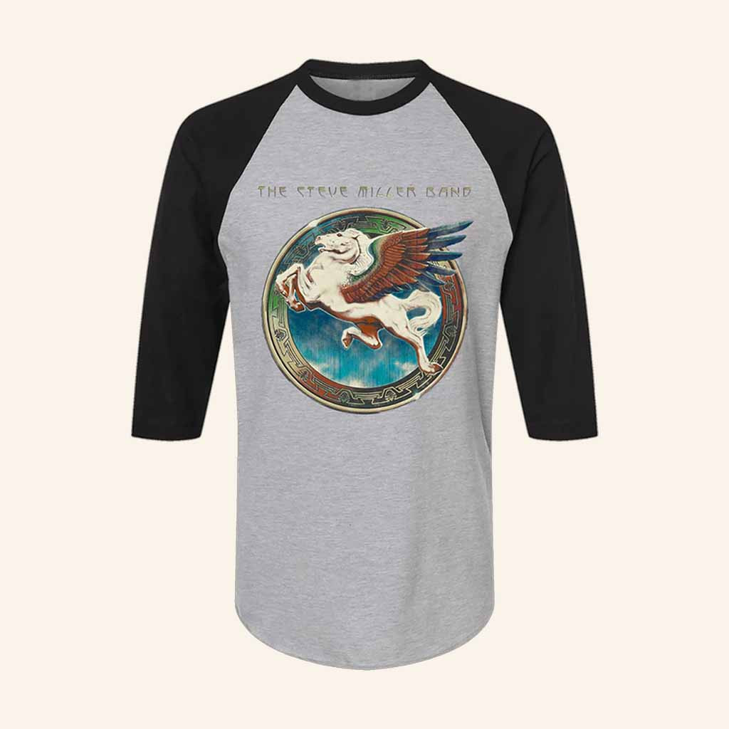 Steve Miller Band Merch Book Of Dreams Pegasus Raglan Shirt Gifts For Brother