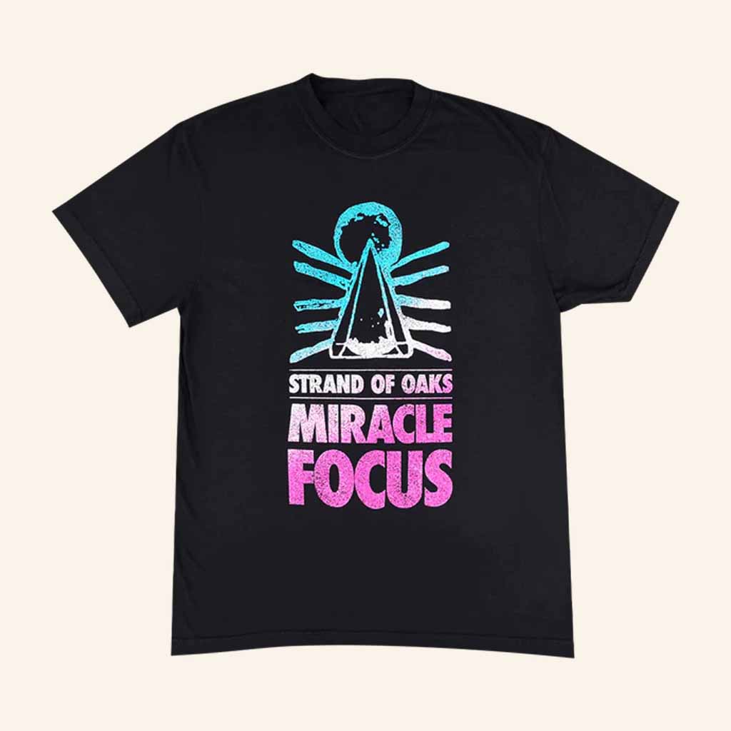 Strand Of Oaks Merch Pyramid Miracle Focus Black T-Shirt Christmas Gifts For Men Strand Of Oaks Merch Pyramid Miracle Focus Black T-Shirt Christmas Gifts For Men
