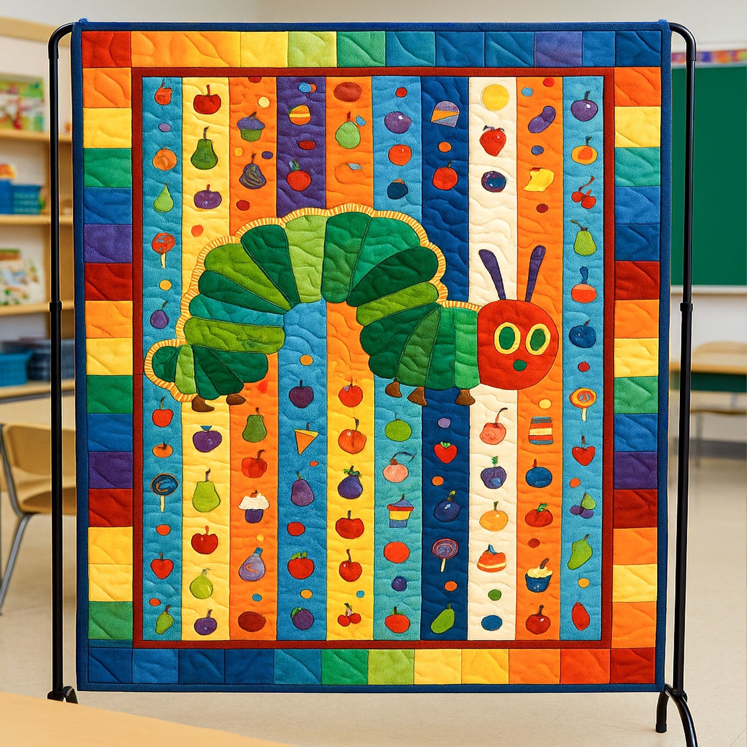 Study Time Stripes Quilted Blanket Nice Throw Blanket Best Men'S Christmas Gifts Study Time Stripes Quilted Blanket Nice Throw Blanket Best Men'S Christmas Gifts