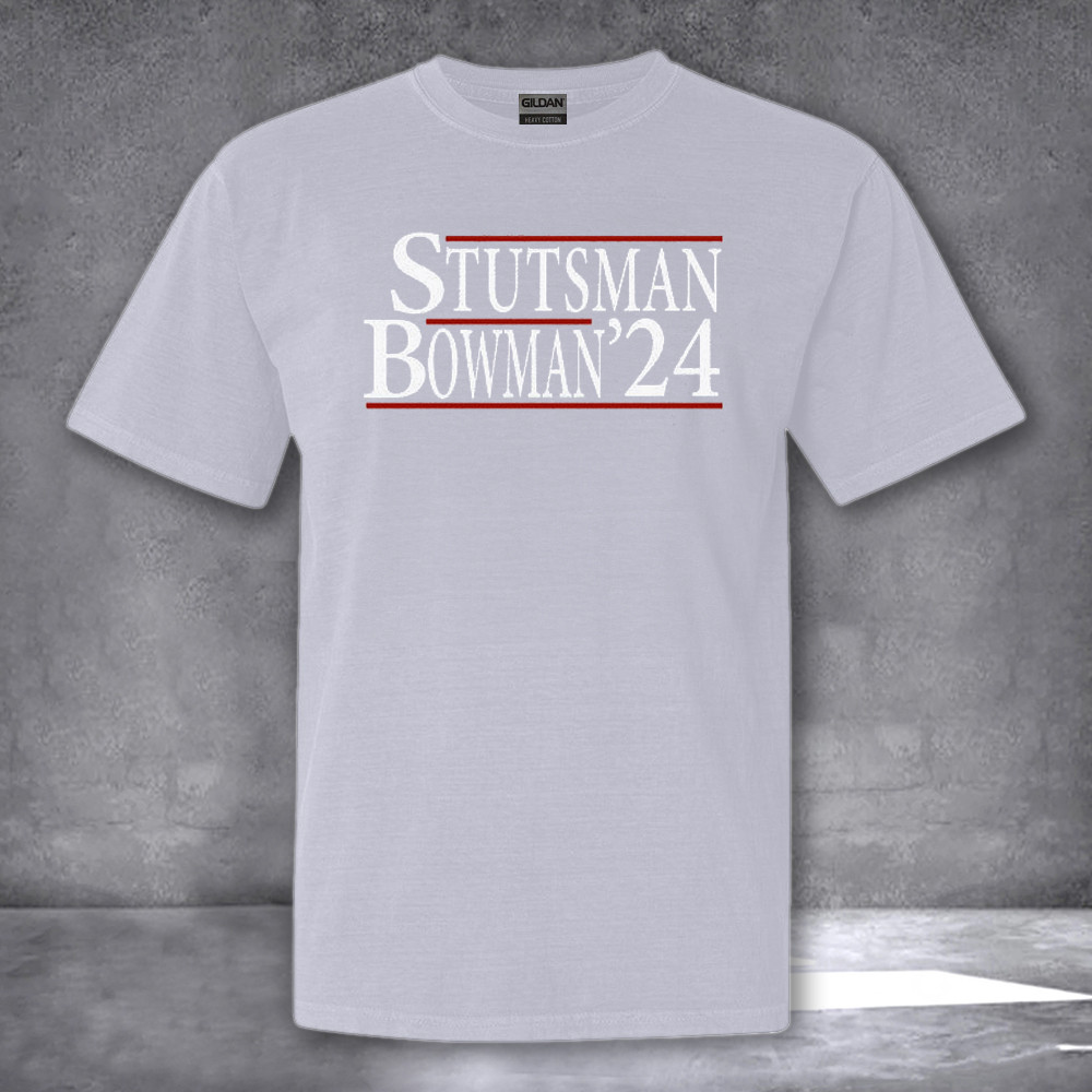 Stutsman Bowman 2024 Shirt Funny Political T-Shirt Bowman Merchandise Stutsman Bowman 2024 Shirt Funny Political T-Shirt Bowman Merchandise