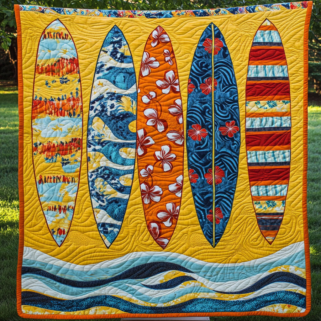 Summer Waves Quilted Blanket Sofa Throw Blanket Best Gifts For The Beach Lover Summer Waves Quilted Blanket Sofa Throw Blanket Best Gifts For The Beach Lover