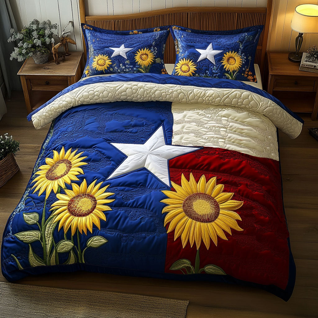 Sunflower Pride Quilted Bedding Set Duvet Cover Bedspread Sunflower Mother's Day Gifts Sunflower Pride Quilted Bedding Set Duvet Cover Bedspread Sunflower Mother's Day Gifts