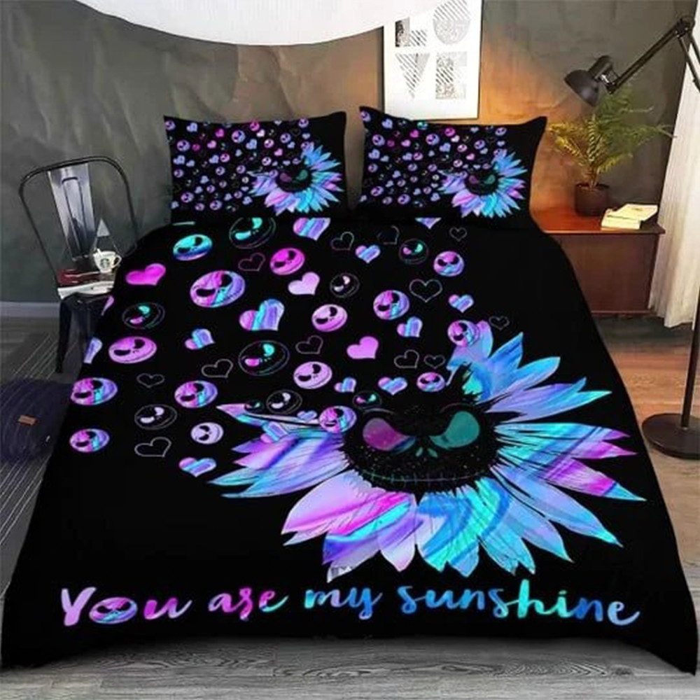 Sunflower You Are My Sunshine Bedding Set Sunflower Lover Duvet Cover Set Couple Gifts Sunflower You Are My Sunshine Bedding Set Sunflower Lover Duvet Cover Set Couple Gifts