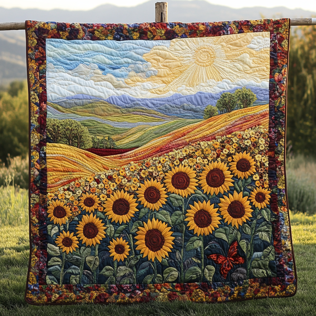 Sunny Days Quilted Blanket Sofa Throw Blanket Grandma And Grandpa Christmas Gifts Sunny Days Quilted Blanket Sofa Throw Blanket Grandma And Grandpa Christmas Gifts