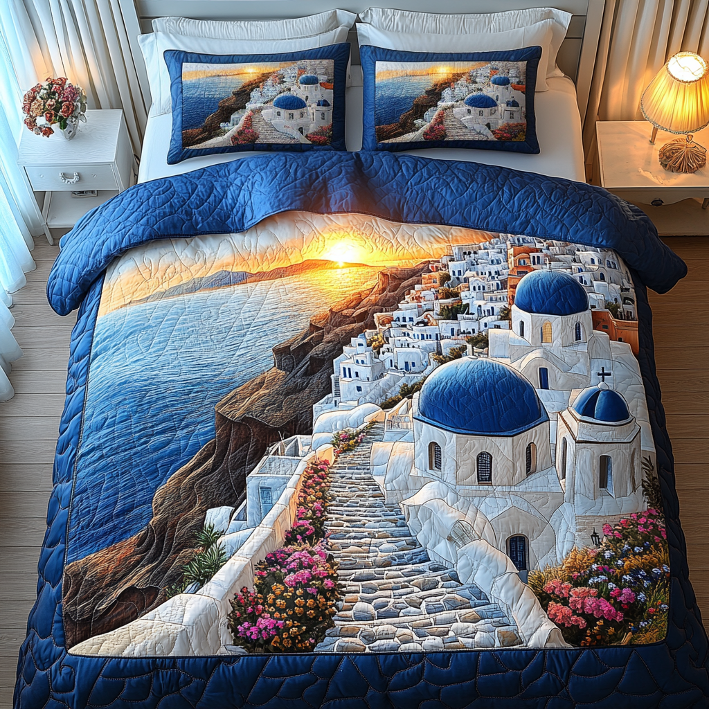 Sunny Shores Quilted Bedding Set Duvet Cover Merch Christmas Presents For Your Sister In Law Sunny Shores Quilted Bedding Set Duvet Cover Merch Christmas Presents For Your Sister In Law