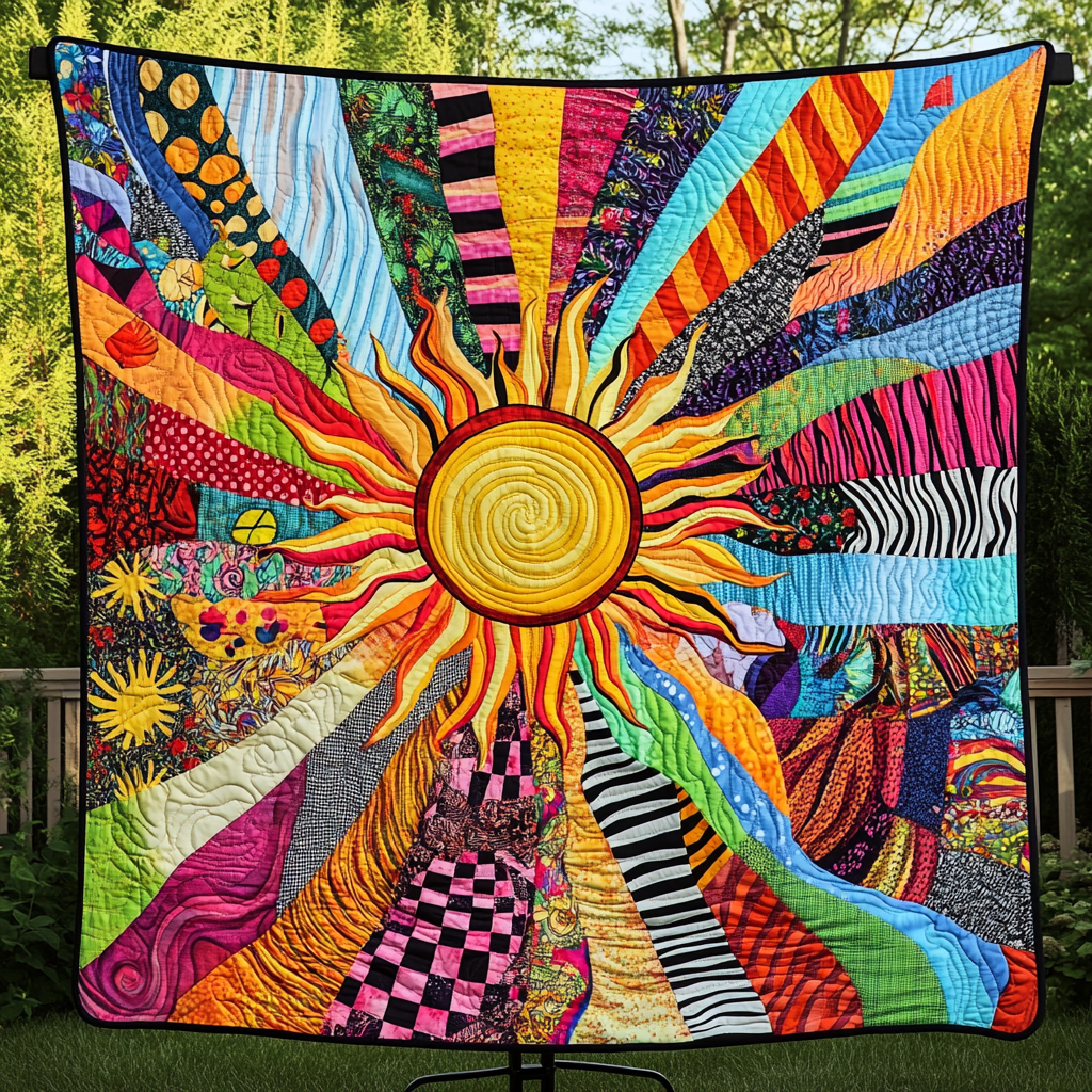 Sunshine Burst Quilted Blanket Cute Throw Blanket Cute Christmas Gifts For Boyfriend Sunshine Burst Quilted Blanket Cute Throw Blanket Cute Christmas Gifts For Boyfriend