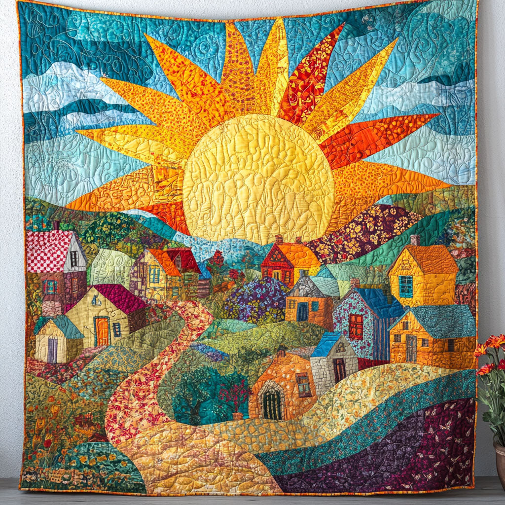 Sunshine Pathway Quilted Blanket Sofa Throw Blanket Great Christmas Gifts For Teens Sunshine Pathway Quilted Blanket Sofa Throw Blanket Great Christmas Gifts For Teens