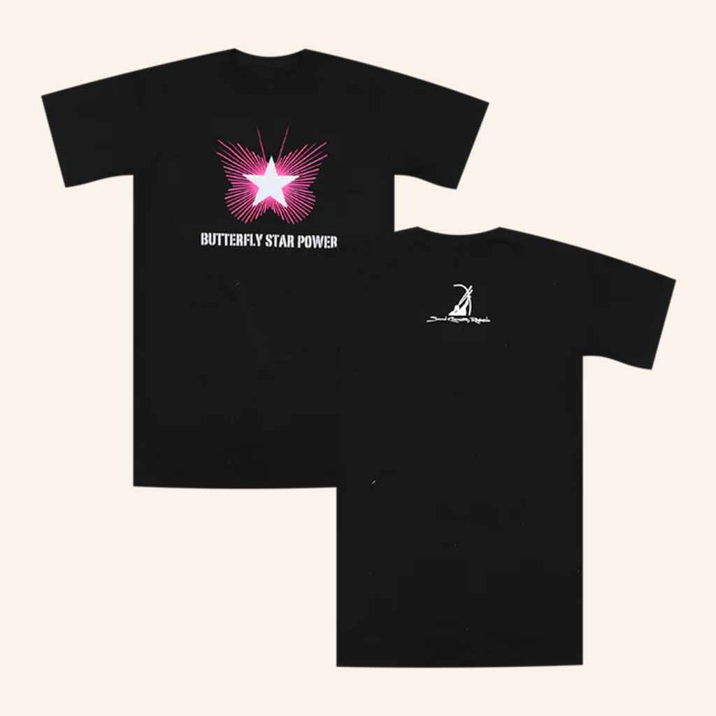 System Dialing Records Merch Butterfly Star Power T-Shirt Present For Sister System Dialing Records Merch Butterfly Star Power T-Shirt Present For Sister