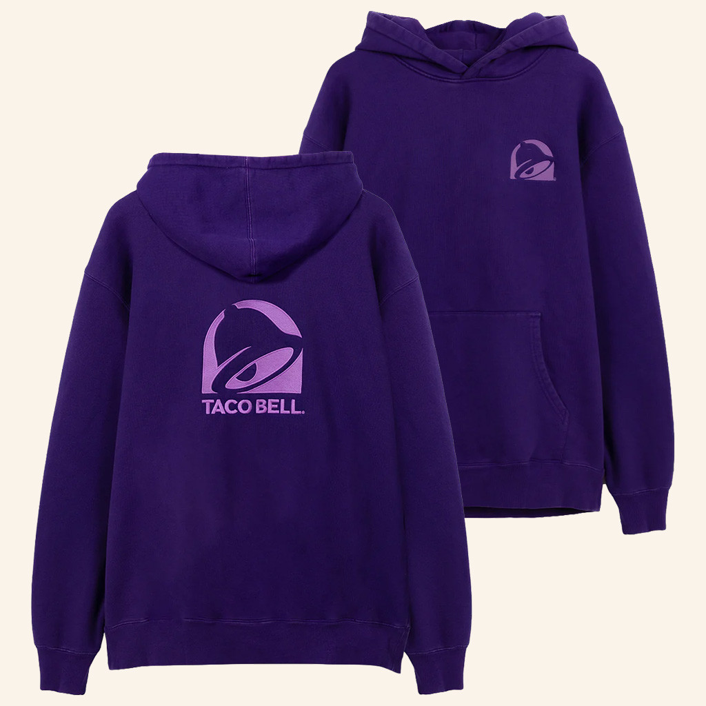 Taco Bell Merch Taco Bell Logo Hoodie Christmas Gift Ideas For Sister
