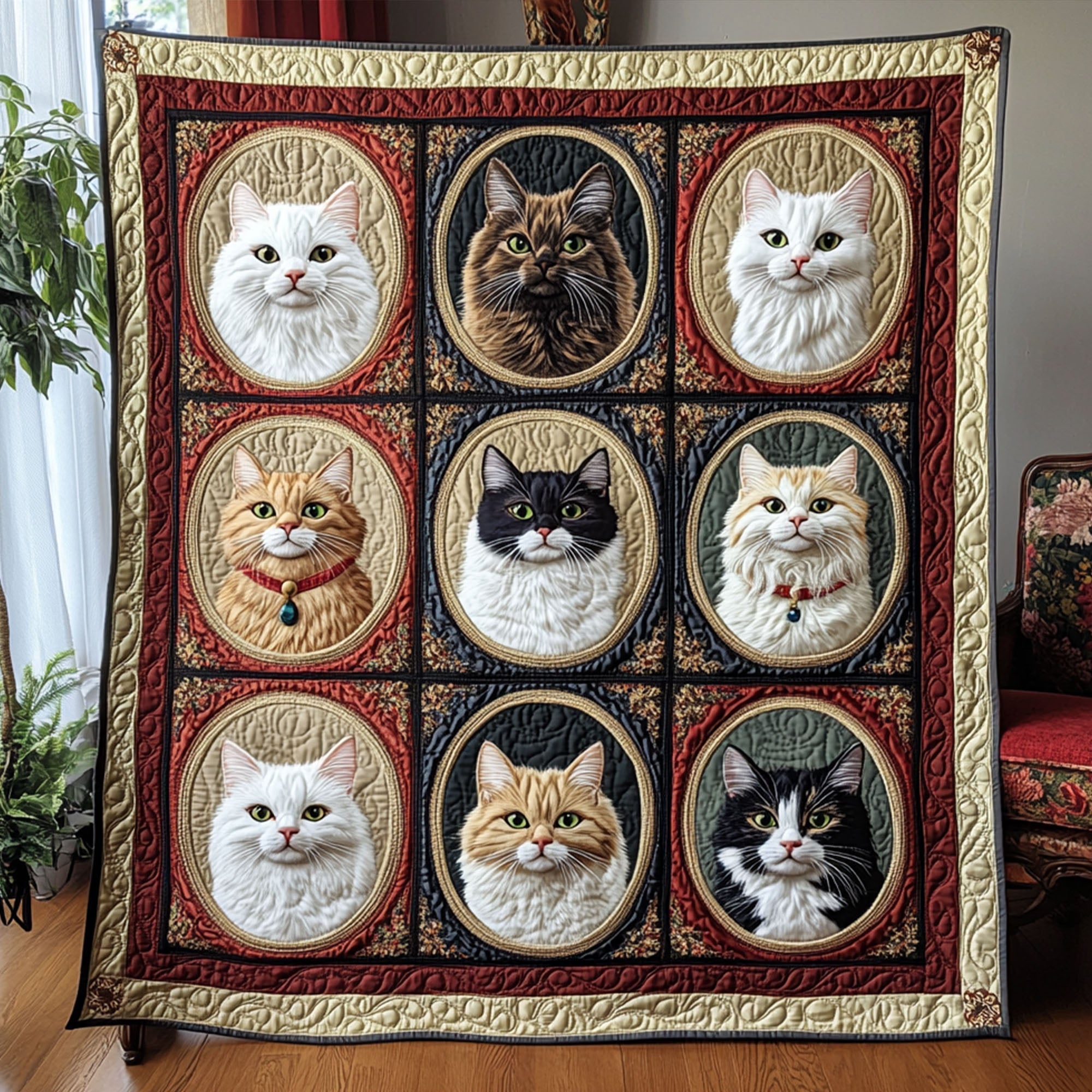 Tail Twisters Quilted Blanket Nice Throw Blanket Best Cat Gifts For Humans Tail Twisters Quilted Blanket Nice Throw Blanket Best Cat Gifts For Humans